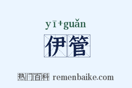 伊管是什么意思的图片